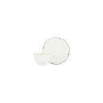 La Mesa white bone china dinner set 47 pcs image number 2