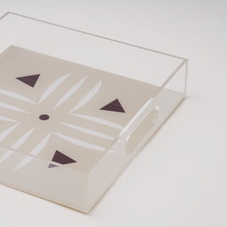 Najd Collection Dallaty Acrylic Tray 30*30*6cm