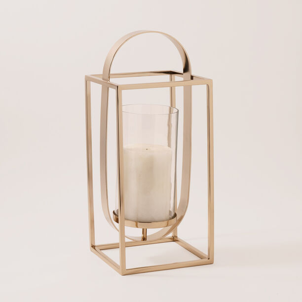 Homez candle holder, chrome 20*20*48cm image number 0