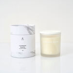 Candle jar 400g cashmere vanilla fragrance in white image number 0