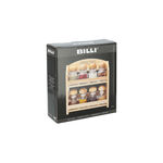 Billi Acacia Wood Spice Racks With 8 Glass Bottles image number 3