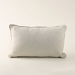 Cottage Jaquard Cotton Beige Cushion 30*50Cm image number 1