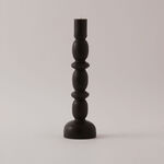 Homez soya wax calm candle, black 7.5*24.5cm image number 0