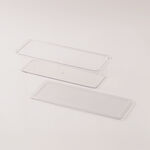 البرتو منظم ثلاجة شفاف مع غطاء 32.1*12.5*7.8سم image number 0