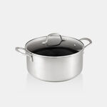 البرتو طقم قدور ستانلس ستيل 9 قطع، فضي image number 1