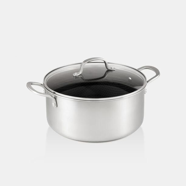 البرتو طقم قدور ستانلس ستيل 9 قطع، فضي image number 1