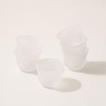 Dallaty glass 6pcs coffee cup set, white image number 0