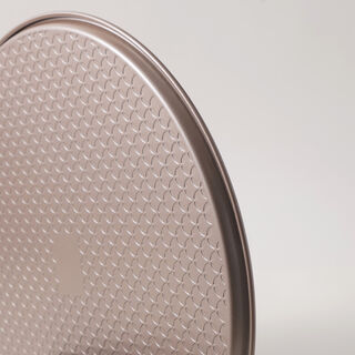 Alberto Carbon Steel Pizza Pan 36*36*3Cm