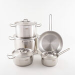Alberto Stainless Steel Cookware Set 9 Pieces image number 3