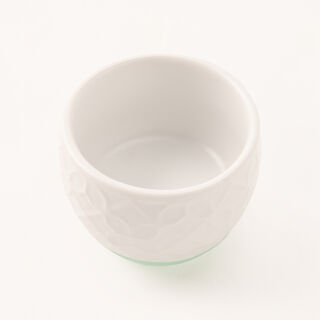 Safa'a white porcelain Arabic coffee cup set