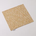 100% Cotton Textured cushion cover Yellow 45x45cm image number 2