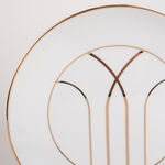 La Mesa 4 pcs white bone porcelain side plate image number 2
