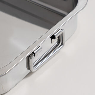Alberto stainless steel roasting pan 32*23*5 cm