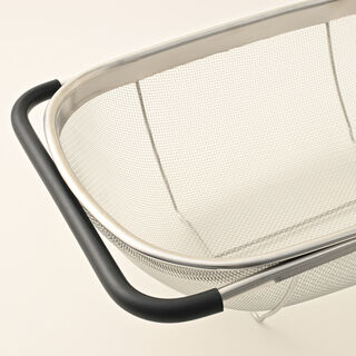 Alberto expandable stainless steel sink strainer, 34cm