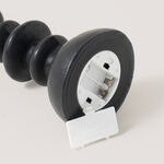Homez Forming Candle 9.5*32Cm Soy Wax, Black image number 2
