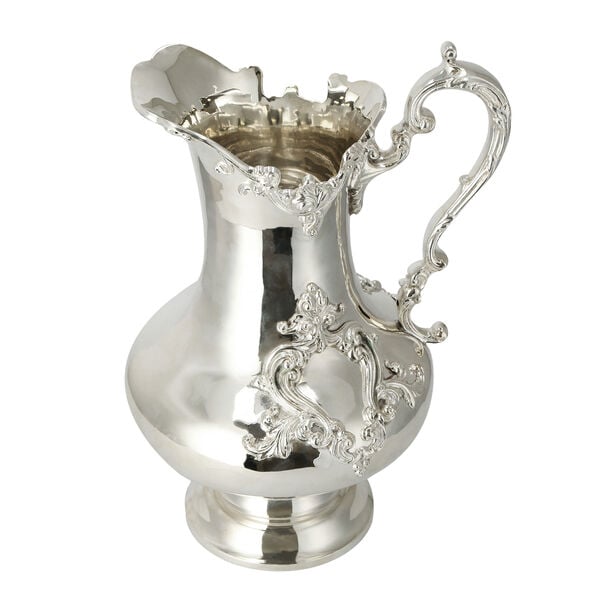 SILVER PLATED JUG image number 3