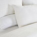 Boutique Blanche 3pcs cotton duvet cover 160*200cm 300 thread count white image number 1