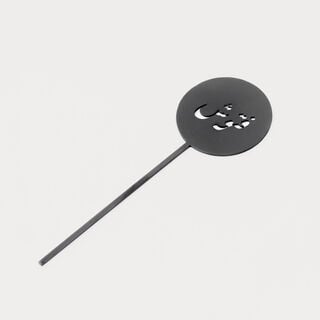 La Mesa Food Stand Set, Shiny Silver, 4 Pieces