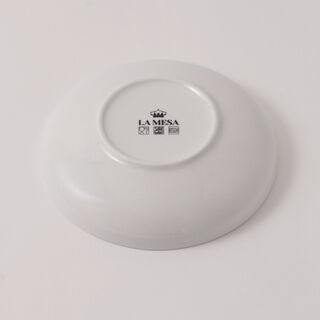 La Mesa 4pcs porcelain soup bowl set, white 21*21*5 cm
