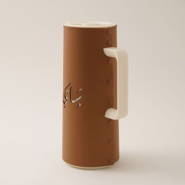 Dallaty stainless steel vacuum flask 1L, brown image number 1