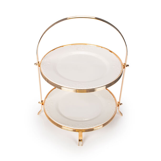 2 Tiers Round Serving Stand image number 2