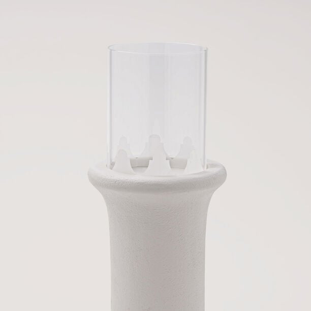 Qurtuba Collection Homez Arqa Candle Holder White 14.5*14.5*34cm image number 2