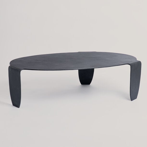 Homez Metal Coffee Table, Black 125*66*35 Cm image number 0