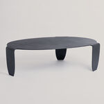 Homez Metal Coffee Table, Black 125*66*35 Cm image number 0
