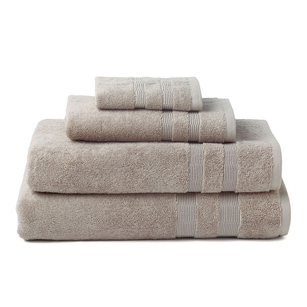 Cottage hygro bath sheet 90*150 cm sand 550 gsm image number 3