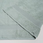 Boutique Blanche light green ultra soft bath sheet 100*150 cm image number 3