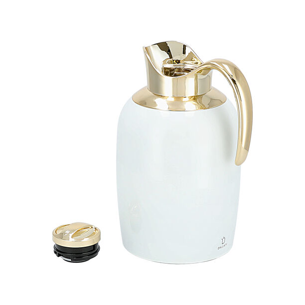 Dallaty Sarab steel vacuum white/gold 1.3L image number 2