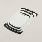 Pentola 3pcs nonslip plastic cutting board set, black image number 0
