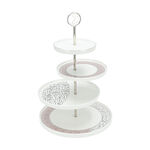 Misk Stainless Steel 4 Tier Serving Stand image number 0