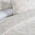 3 Piece Feather Comforter King Size Set image number 2