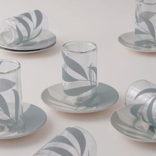 Dallaty 12Pcs Glass Tea Set