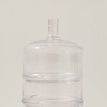 Alberto transparent glass candy jar 3 layers with lid image number 2