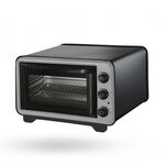 Kumtel black electric oven 36 liters 1420 Watts black image number 0