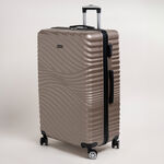 Travel vision durable ABS 4 pcs luggage set, champagne image number 2