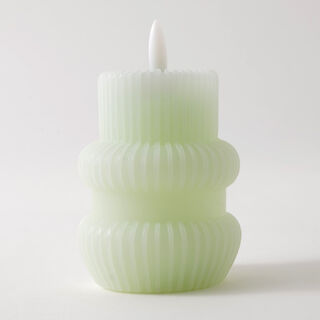 Homez Forming Candle 7*9Cm Soy Wax, Green