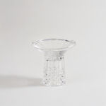 Homez Glass Diamond Oud Burner 12*12*15Cm, Blue image number 2