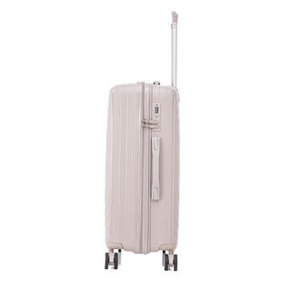 Travel Vision Trolley Suitcase Circles 20 White 39*22*56 Cm