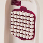 OXO plastic vegetable chopper, white 3.7"* 11.3"* 5.2" image number 4