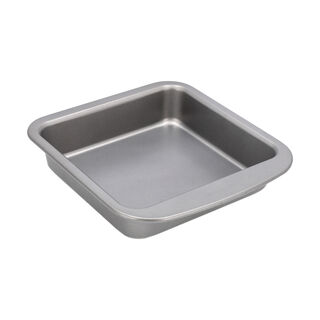 Square pan,Silver 25.4*22.8*4.8CM