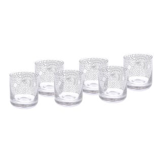 Abundance Set Of 4 Tumbler With Forsted Black Decal