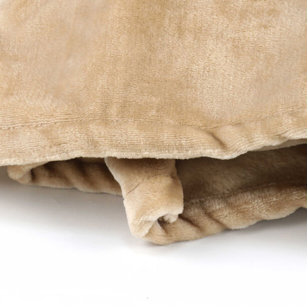 Cottage micro flannel blanket beige 220*240 cm image number 2