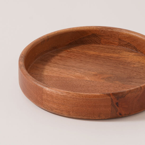 La Mesa wooden serving bowl large 20*20*4 cm image number 2