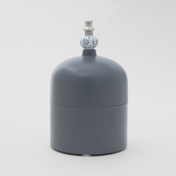 La Mesa Serving Pot Matt Grey, 15*15*21 Cm image number 0