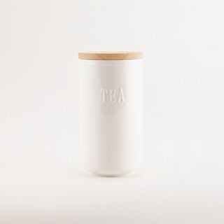 3 piece white porcelain canister set