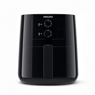 Philips, 1400 W, 4.1L black airfryer