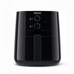 Philips, 1400 W, 4.1L black airfryer image number 1